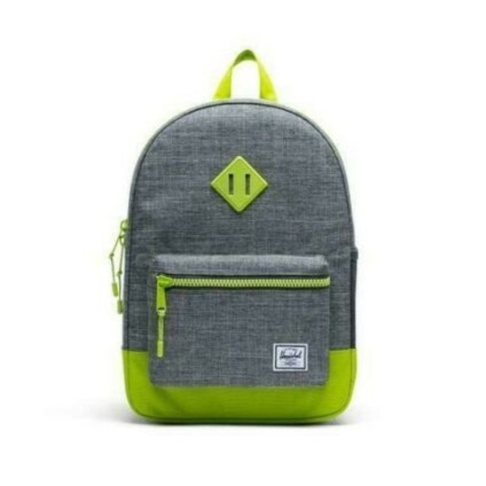 Herschel Heritage Youth Backpack Lime Green Raven